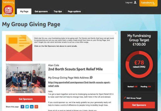 Sport Relief Mile