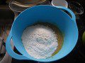 Add the flour and Oats