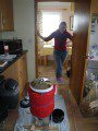 Anna Extracting Wax