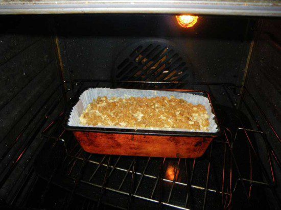 Into the Oven