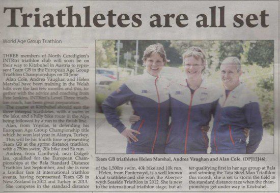 Cambrian News Article