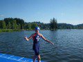 Helen about to Race
