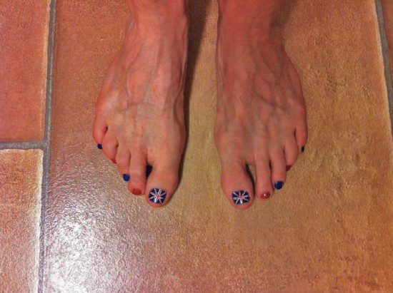 Union Jack Nails