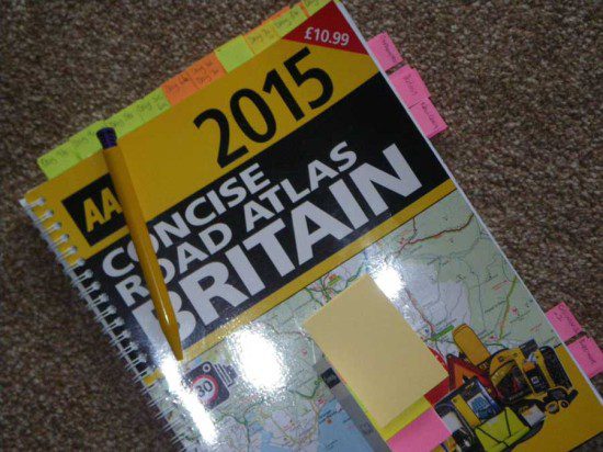 JOGLE Road Atlas