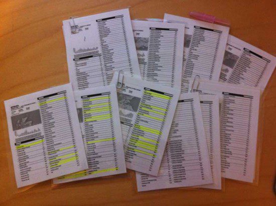 Cue Sheets