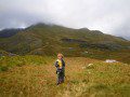 Morgan on Moel yr Hydd