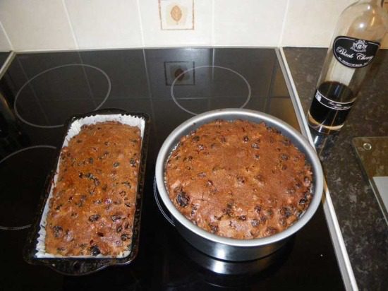 Baked Xmas Cakes