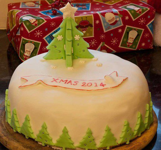 Christmas Cake Decoration