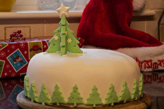 Christmas Tree Christmas Cake