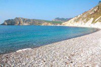 Clear Blue Waters of Lulworth Cove