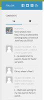 Comments in Sidebar