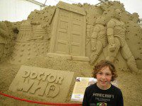Doctor Who Sand Sculpture