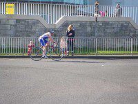 Out onto the bike