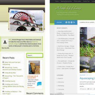 Before and After Responsive Website Redesign