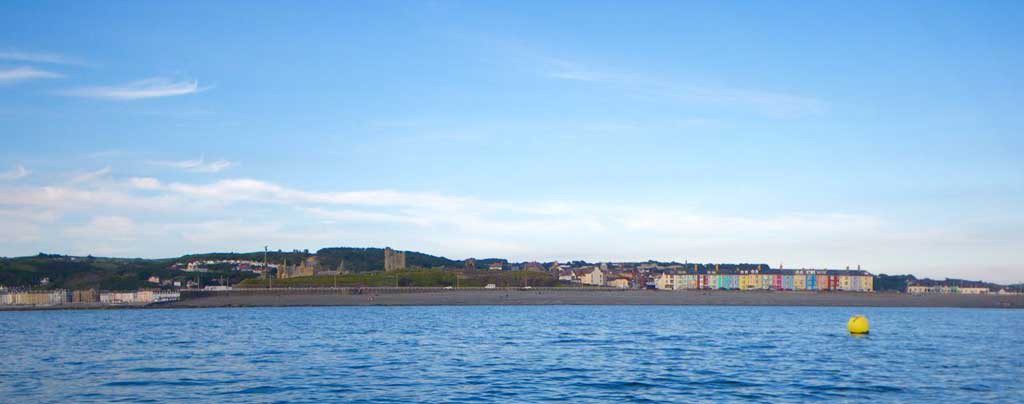 Aberystwyth from the sea