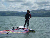 Morgan WindSUPing