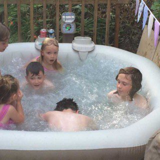 Fun in a Hot Tub