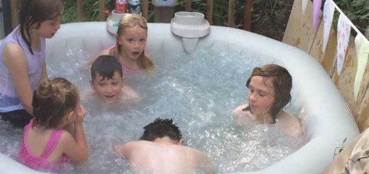 Fun in a Hot Tub