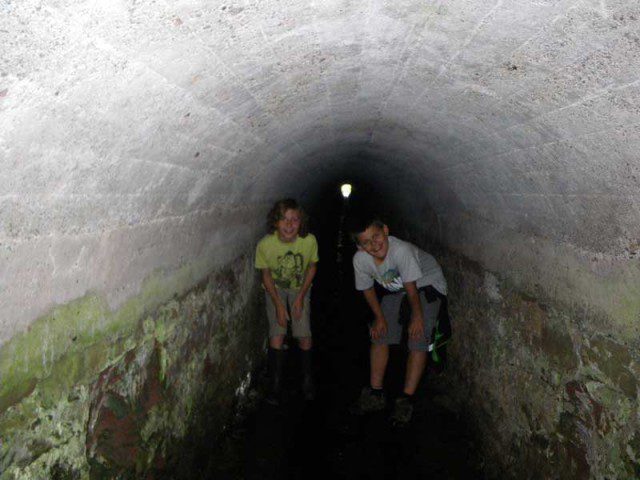 In a Tunnel
