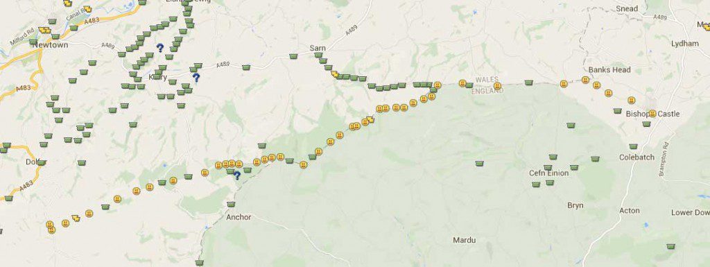 Smiley Faces on the Kerry Ridgeway