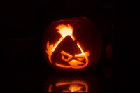Angry Bird Pumpkin