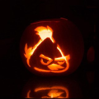 Angry Bird Pumpkin