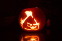 Angry Bird Pumpkin