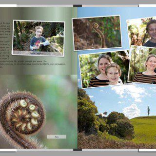 Weblog Book - Double Page Spread
