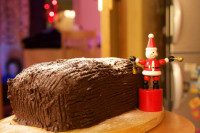 Chocolate Christmas Cake