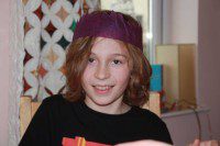 Morgan with Cracker Hat