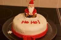Santa Christmas Cake