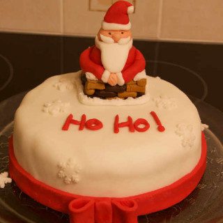 Santa Christmas Cake