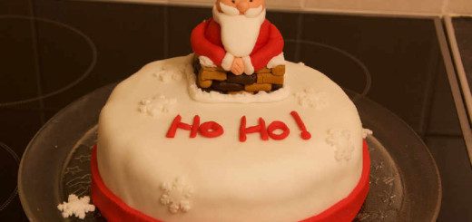 Santa Christmas Cake