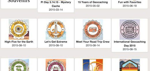 Geocaching Souvenirs