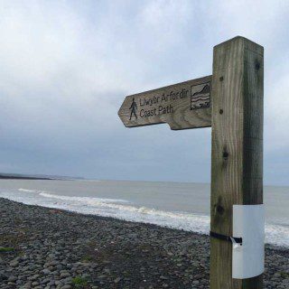 Coast Path Sign
