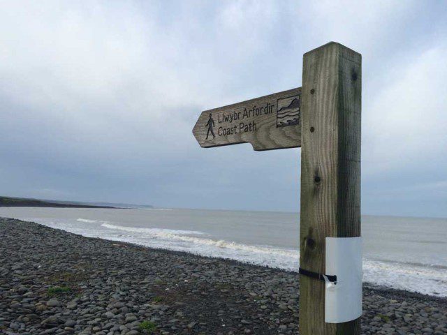 Coast Path Sign