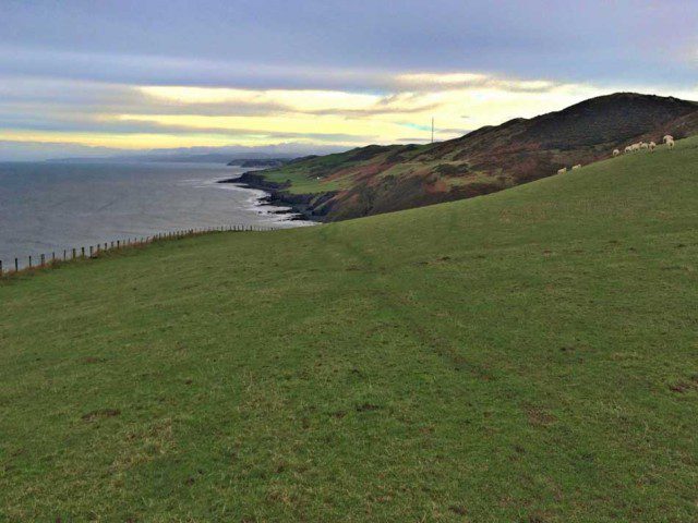 Llanrhystud to Aberystwyth Coast Path