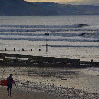 Looking Back at the Surf