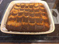 Brownies fresh from the oven