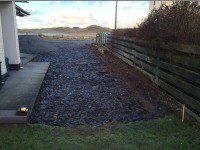 New Drive Way on a Frosty Morning