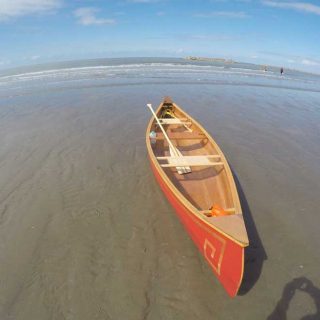 Canoeing in Borth