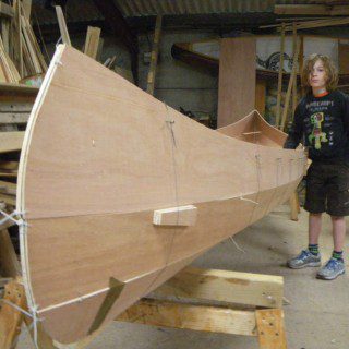It looks like a canoe