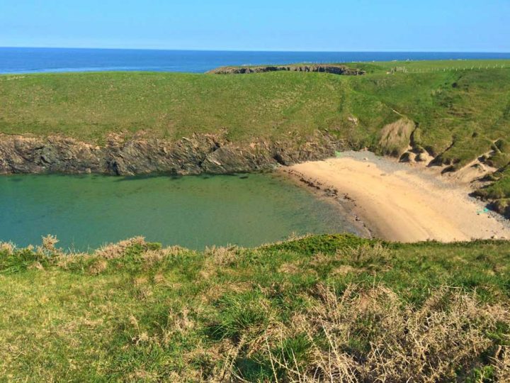 Porth Iago Secluded Beach