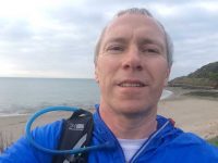 Selfie on Llanbedrog Beach