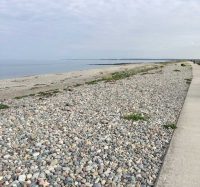 On towards the Menai Straits at Dinas Dinlle