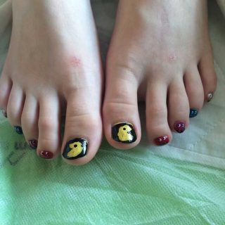 Pacman Toes