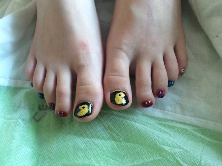 Pacman Toes