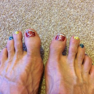 Converse All Star Toes