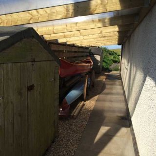 The Finished Lean-to
