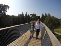 Anna and Morgan at Westonbirt